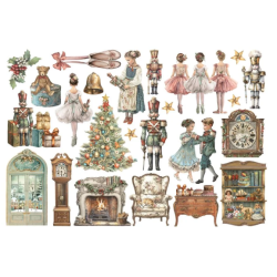 Stamperia - The Nutcracker - Adhesive Ephemera