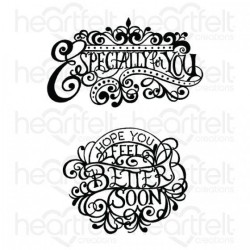 Heartfelt Elegant Especially for You Die, Stamp