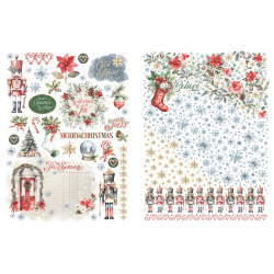 Graphic 45 Deck the Halls Rub-On Transfers (4503098)