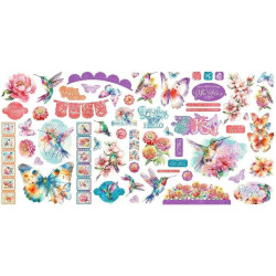 Graphic 45- Ephemera Assortment- Flight of Fancy (4502857)