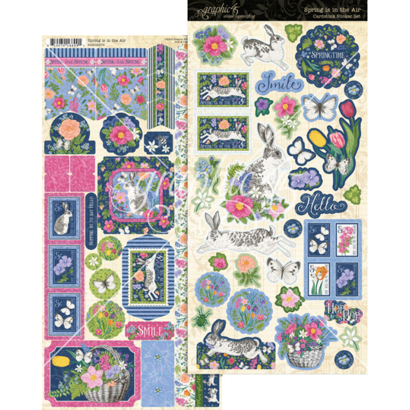 Graphic 45 Spring is in the Air Sticker Set (4502976)