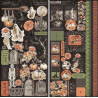 Graphic 45 Ghostly Greetings Sticker Set (4503076)