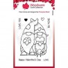 NYHET - Woodware Clear Stamp "Valentine Gnome" A6