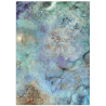 Stamperia Printed Art Junk journal: stickers, cut-outs, backgrounds for Art and Craft - Cosmos