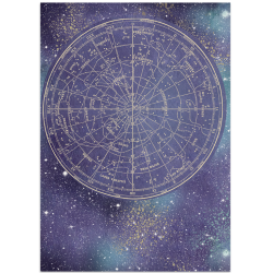 Stamperia Printed Art Junk journal: stickers, cut-outs, backgrounds for Art and Craft - Cosmos