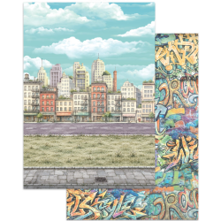 Stamperia Printed Art Junk journal: stickers, cut-outs, backgrounds for Art and Craft - Furry Friends 2