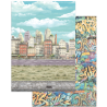 Stamperia Printed Art Junk journal: stickers, cut-outs, backgrounds for Art and Craft - Furry Friends 2