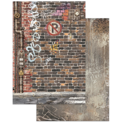 Stamperia Printed Art Junk journal: stickers, cut-outs, backgrounds for Art and Craft - Furry Friends 2