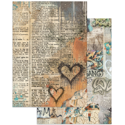 Stamperia Printed Art Junk Journal Focus Points for Art and Craft A5 - Furry Friends 2