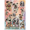 Stamperia Printed Art Junk Journal Focus Points for Art and Craft A5 - Furry Friends 2