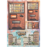Stamperia Printed Art Junk Journal Focus Points for Art and Craft A5 - Furry Friends 2