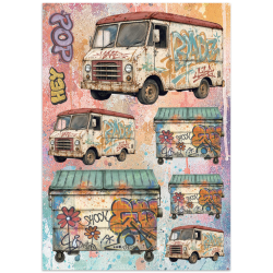 Stamperia Printed Art Junk Journal Focus Points for Art and Craft A5 - Furry Friends 2