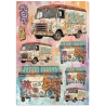 Stamperia Printed Art Junk Journal Focus Points for Art and Craft A5 - Furry Friends 2
