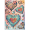 Stamperia Printed Art Junk Journal Focus Points for Art and Craft A5 - Furry Friends 2