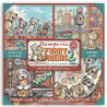 Stamperia Furry Friends 2 12x12 Inch Paper Pack (Single Face) by Antonis Tzanidakis (SBBXLB41)