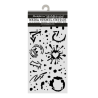 Stamperia Furry Friends 2 Thick Stencils 12x25cm Ink Splatters by Antonis Tzanidakis (KSTDL182)