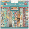 Stamperia Furry Friends 2 8x8 Inch Paper Pack Maxi Background Selection by Antonis Tzanidakis (SBBS151)