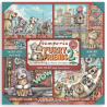 Stamperia Furry Friends 2 8x8 Inch Paper Pack (Single Face) by Antonis Tzanidakis (SBBSXB29)