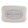 Brilliance ink pad moonlight white