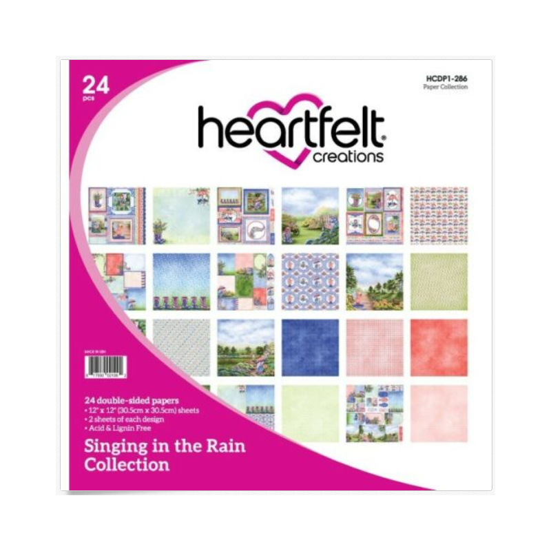 Heartfelt Paper Collection 12X12 Singing in the rein