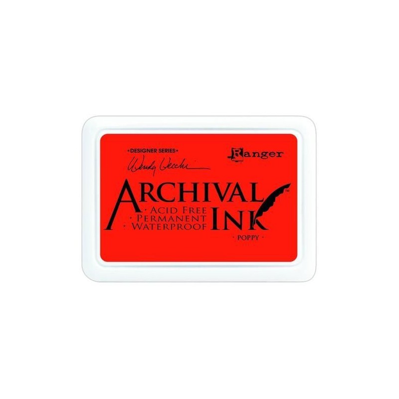 Ranger Archival Ink pad STOR Waterproof PoppyWendy