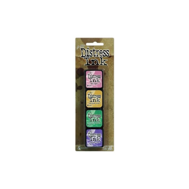 Ranger Distress Mini Ink Kit 4 Tim Holtz