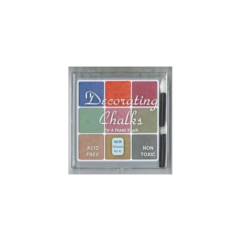 Decorating Chalks Glimmer