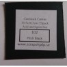 Scrap & Hjälp Cardstock Pitch Black 12"x12"