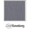 CraftE Cardstock Linen Granit Grå 12"x12" / 10st