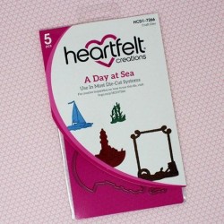 Heartfelt "Set" A Day at Sea Die, Stamp
