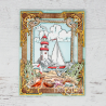 Heartfelt "Set" A Day at Sea Die, Stamp