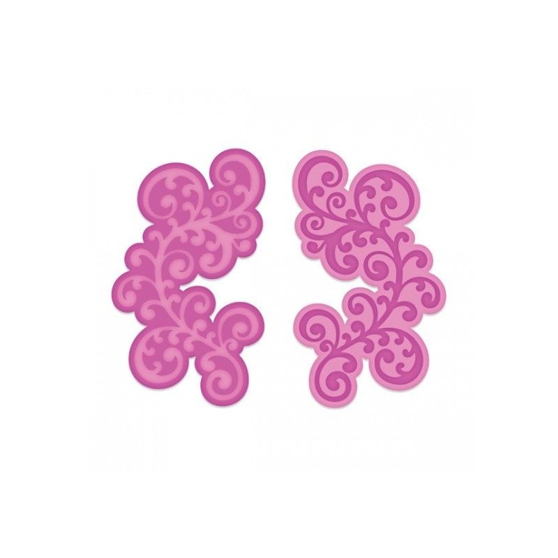 Heartfelt "Die" Swirly Border Accents  HCD1-7262