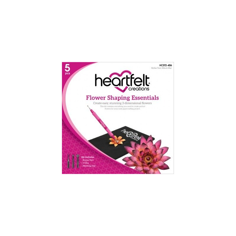 Heartfelt Flower Shaping tools Essentials  (Lilla paketet) K
