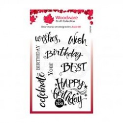 Woodware Clear Stamp TXT...