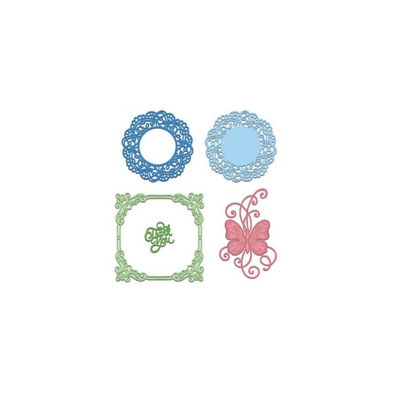 HEARTFELT "Die" Butterfly Kisses Decorative HCD1-7179
