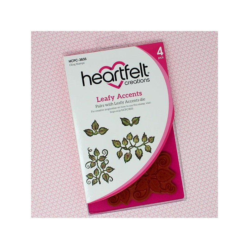 Die Stamp & Shaping Mold 3D Heartfelt Creations Leafy Accents Bundle 