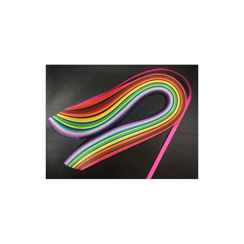 Joy! Crafts Quilling-paper 7 mm - 24x10pc ,54cm - 240 st/pc