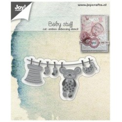 JOY CUT/EMB “Baby Washingline"