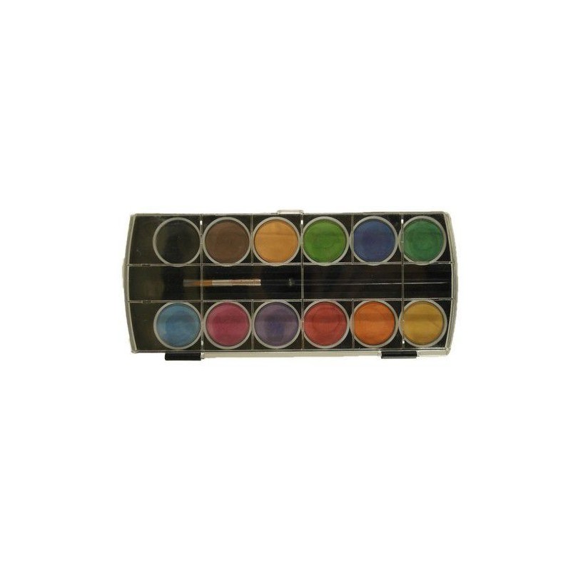 Joy! Crafts Watercolor paint 12 Colors + Brush