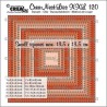 Crealies Fyrkant Die XXL Squares with square holes max.13,5cm