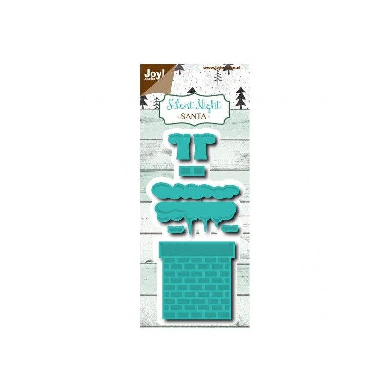 Joy!Crafts snij- embosstencil Silent night Santa