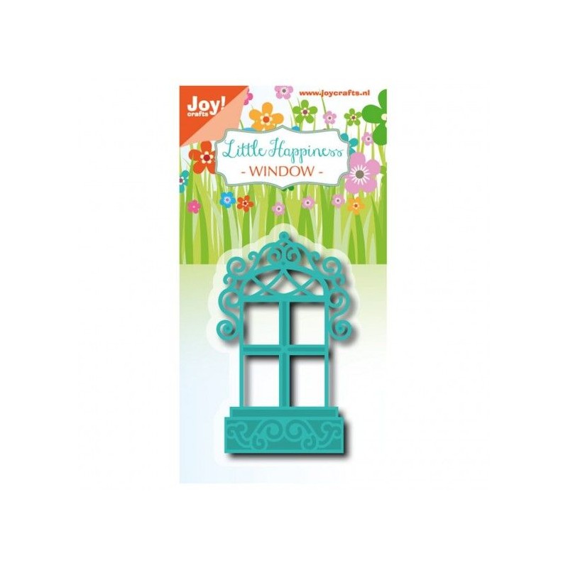 Joy!Crafts •  Die Cut- embosstencil Little Happiness Window