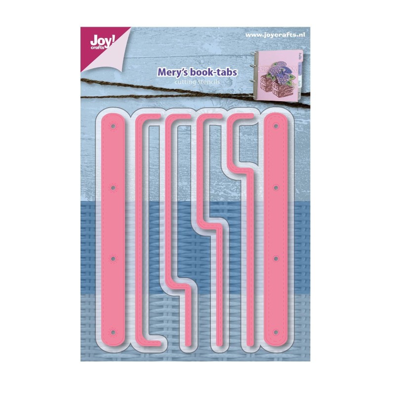 Joy!Crafts Dies stencil Mery's book-tabes
