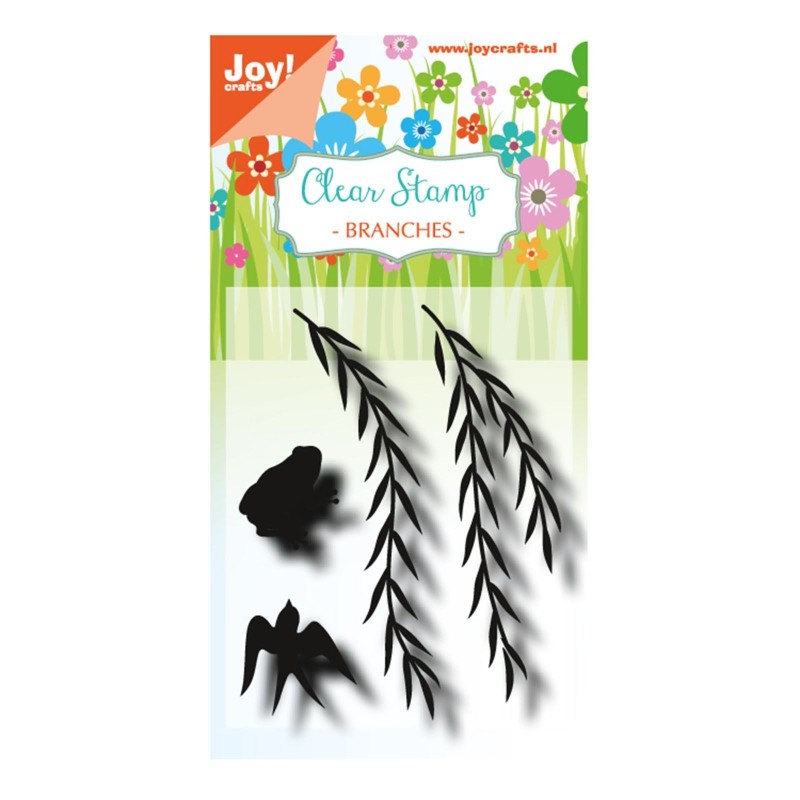 Joy!Crafts clear stempel LH ranken (svala,groda,blad)