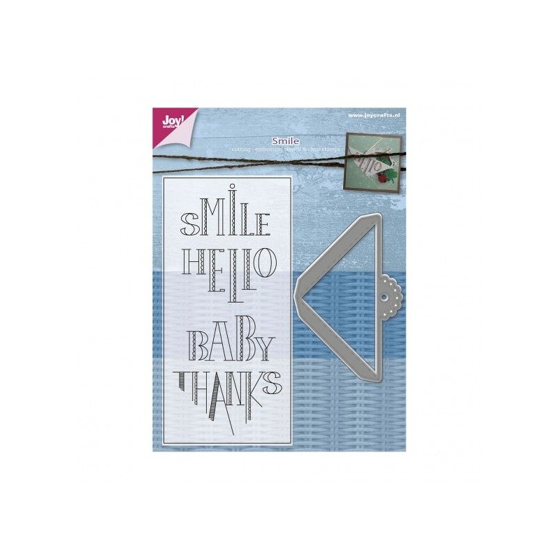 Joy!Crafts snij- Diesl + stempel Tag