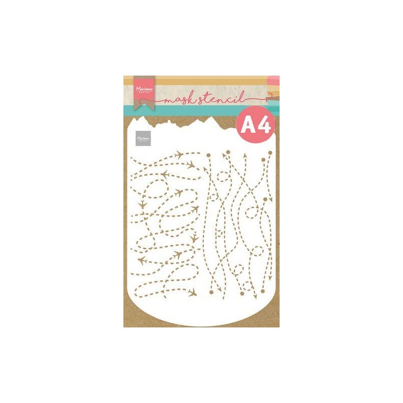Marianne D Craft Stencil - Slimline Travel A4