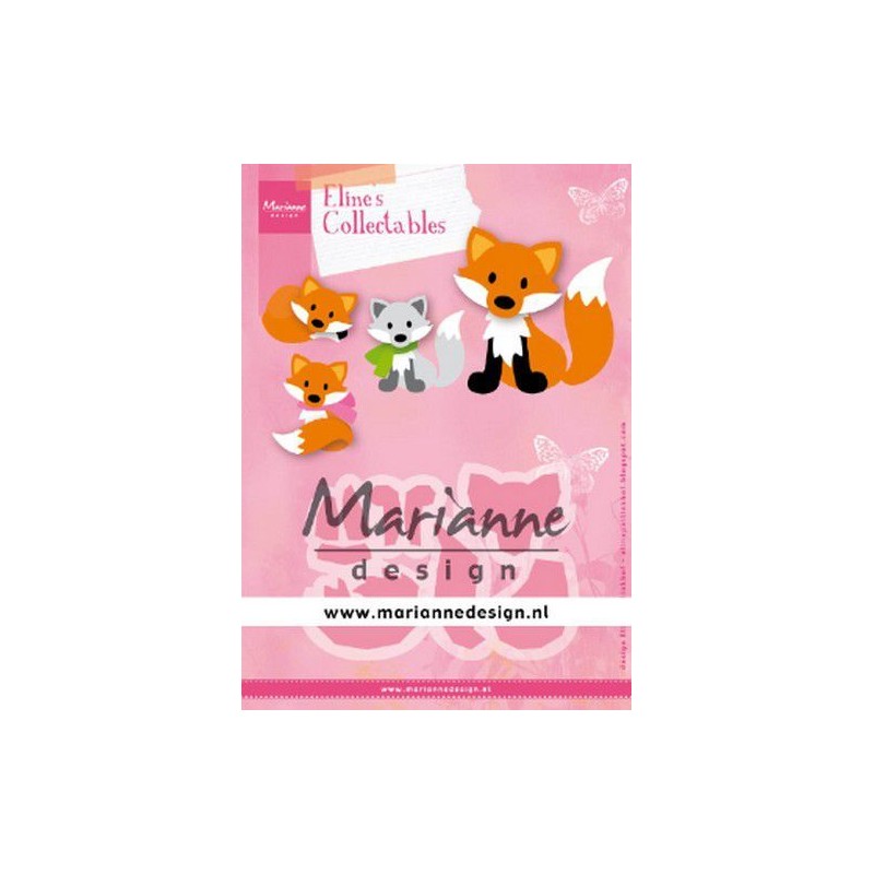Marianne D Collectable Eline‘s Cute Fox  99x68 mm