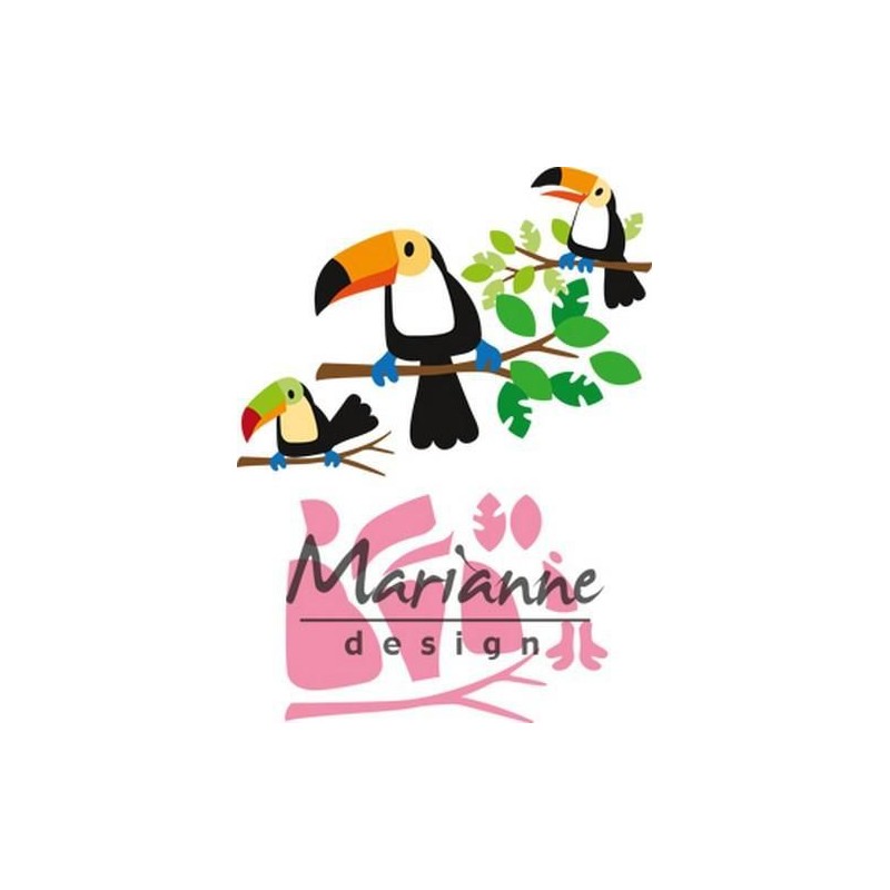 Marianne D Collectable Eline‘s toucan  83x73mm