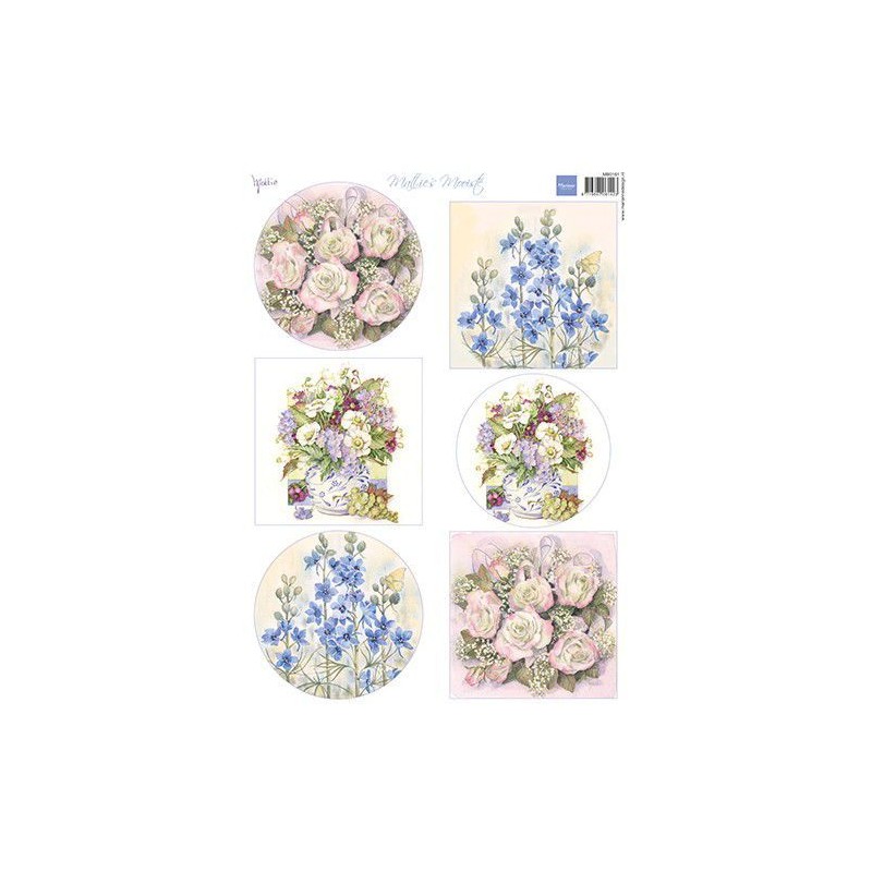 Marianne D Decoupage Mattie‘s Mooiste - Field Flowers  A4