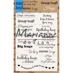 Marianne D Clear Stamp Hugs...